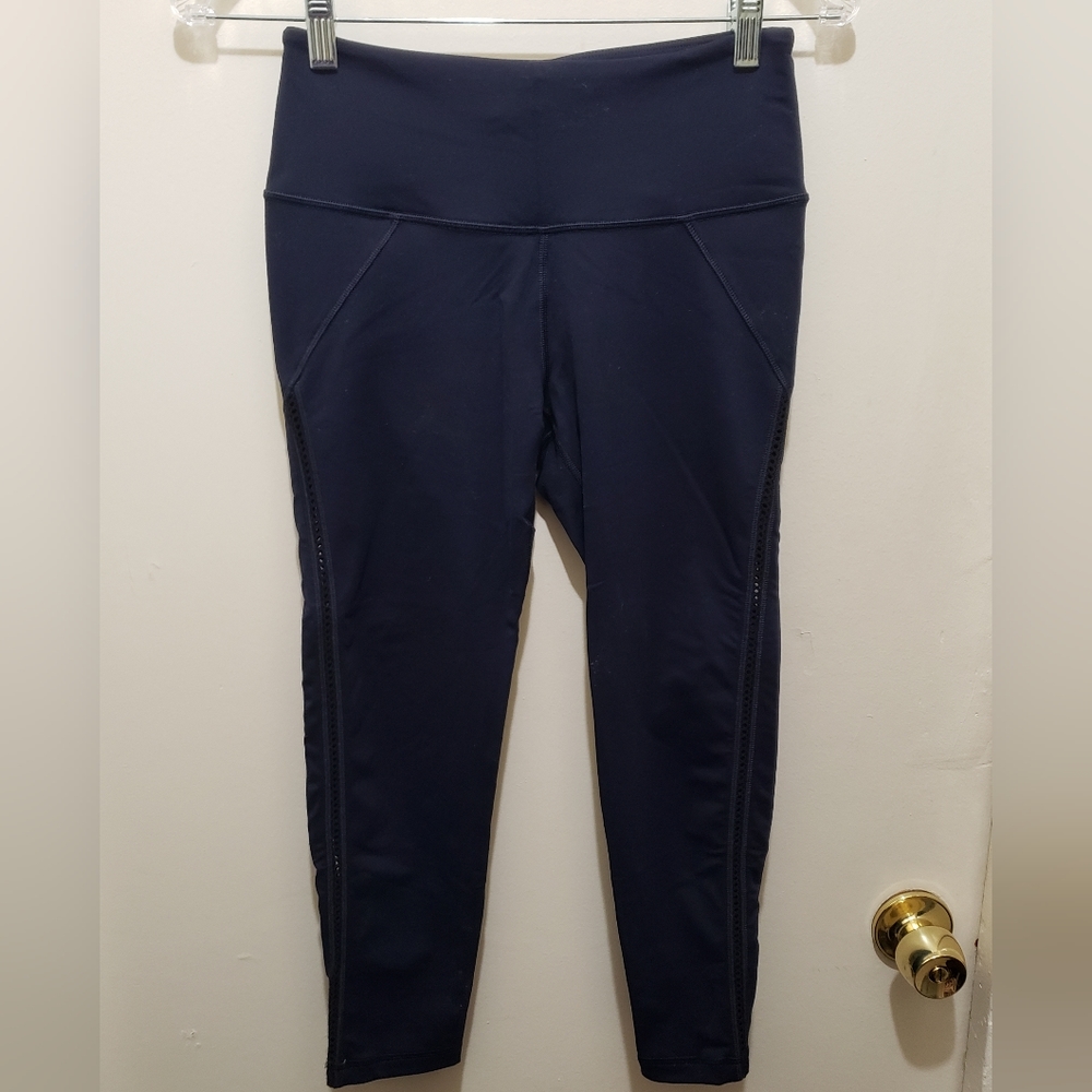 Victoria's Secret Navy Blue Knockout Capris